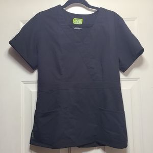 Black Scrub Top